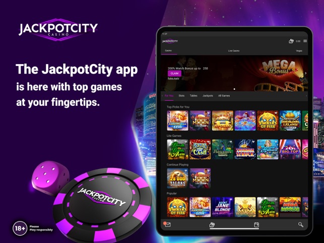 jackpot city mobile download