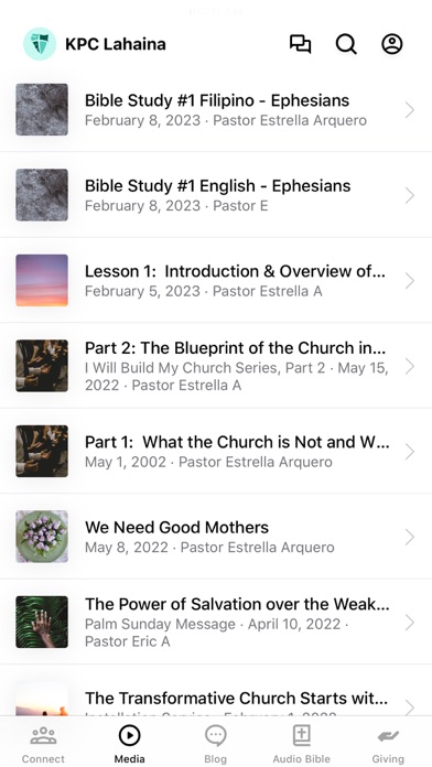 Koinonia Pentecostal Church Screenshot