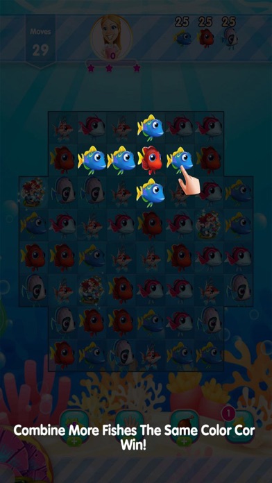 Fish Hunter - Match 3 Puzzles Screenshot