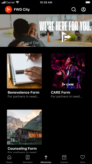 Forward City Church Screenshot