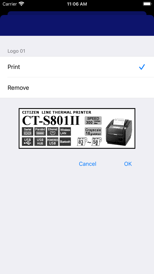 #4. Citizen POS Printer Utility (iOS) 由: CITIZEN SYSTEMS JAPAN CO., LTD.