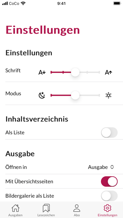 Leben & erziehen Screenshot