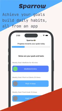 Game screenshot Sparrow: Goals & Habit Manager mod apk