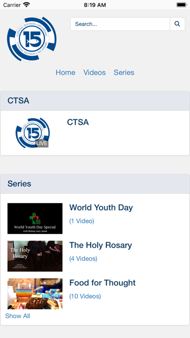 CTSA of San Antonio Screenshot