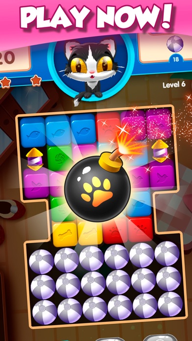 Kitten Cube Blast Screenshot