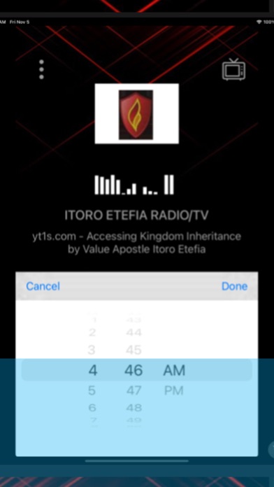 Itoro Etefia Radio/TV Screenshot