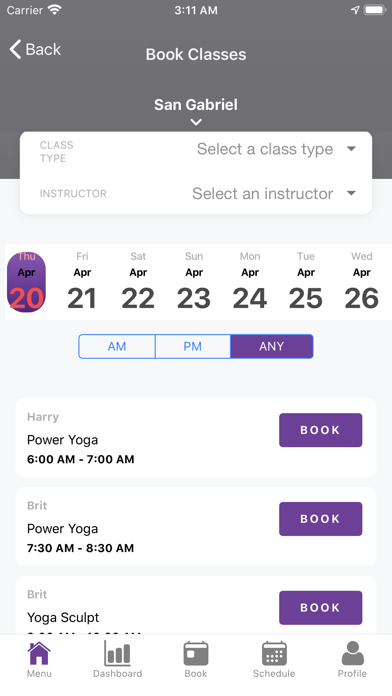 Kali Health and Fitness Screenshot