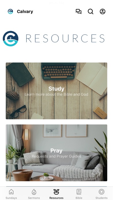 Calvary Baptist App Screenshot
