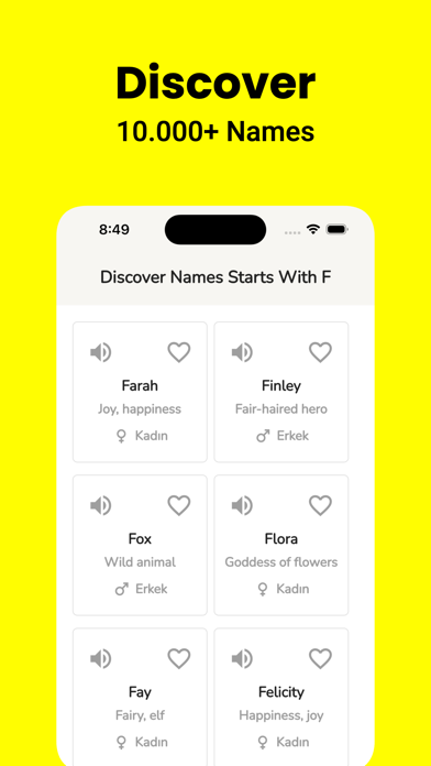 Baby Name Generator: Baby Name Screenshot