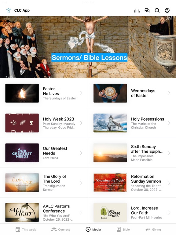 Screenshot #6 pour Christ Lutheran Church App