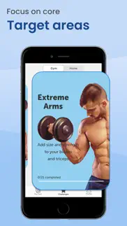 fithim: gym & home workouts iphone screenshot 3