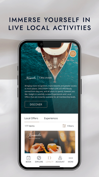 Kempinski Hotels Screenshot