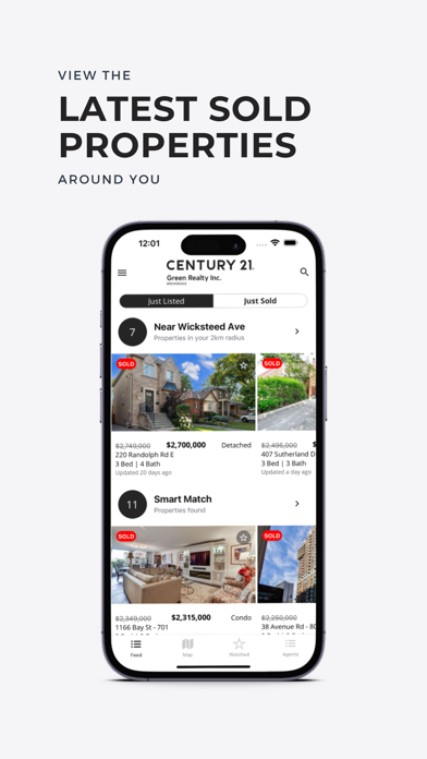 C21 Green - Home Search Screenshot