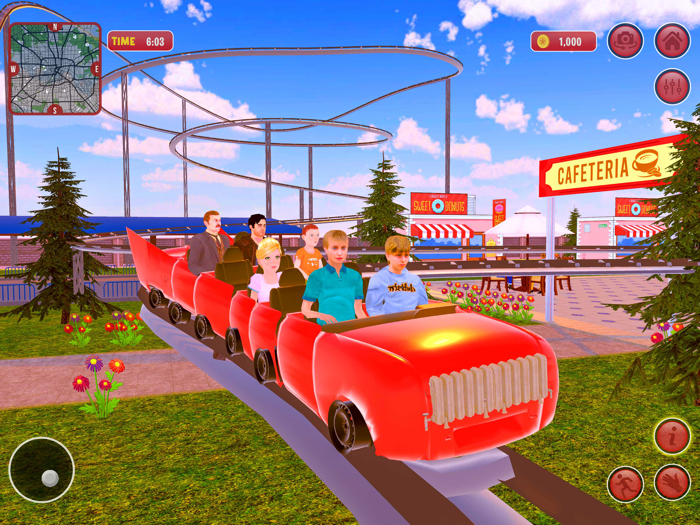 Amusement Theme Park Simulator