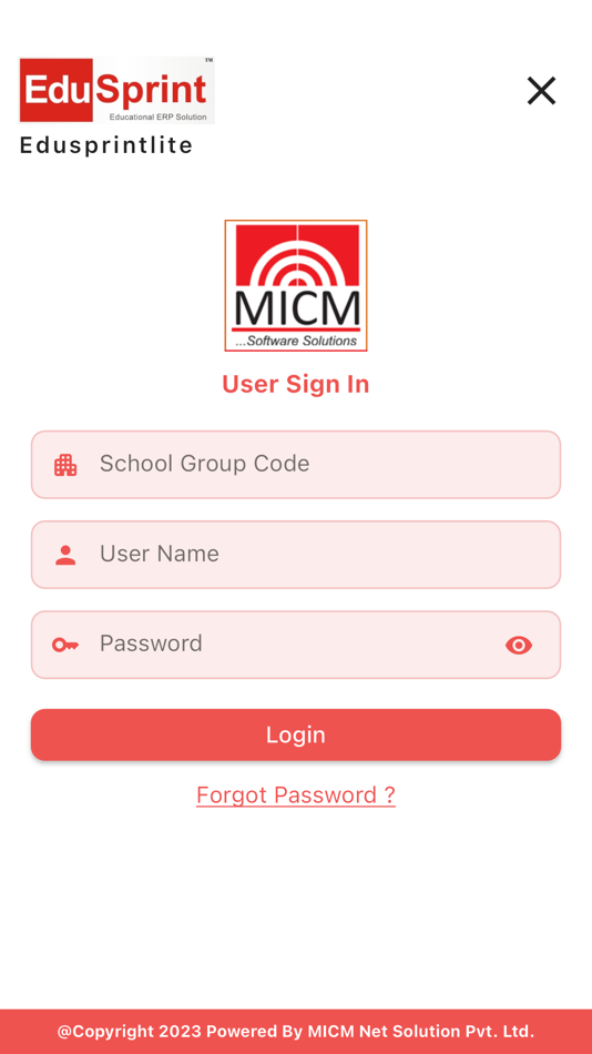 #3. Edusprint Lite (iOS) 由: MICM Net Solutions Pvt Ltd
