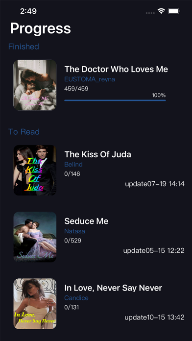 Garpe Novel Screenshot