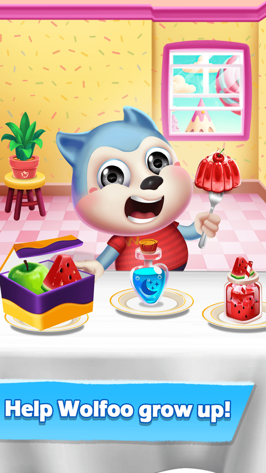 #5. My Talking Wolfoo: Virtual Pet (iOS) 由: WOLFOO LLC
