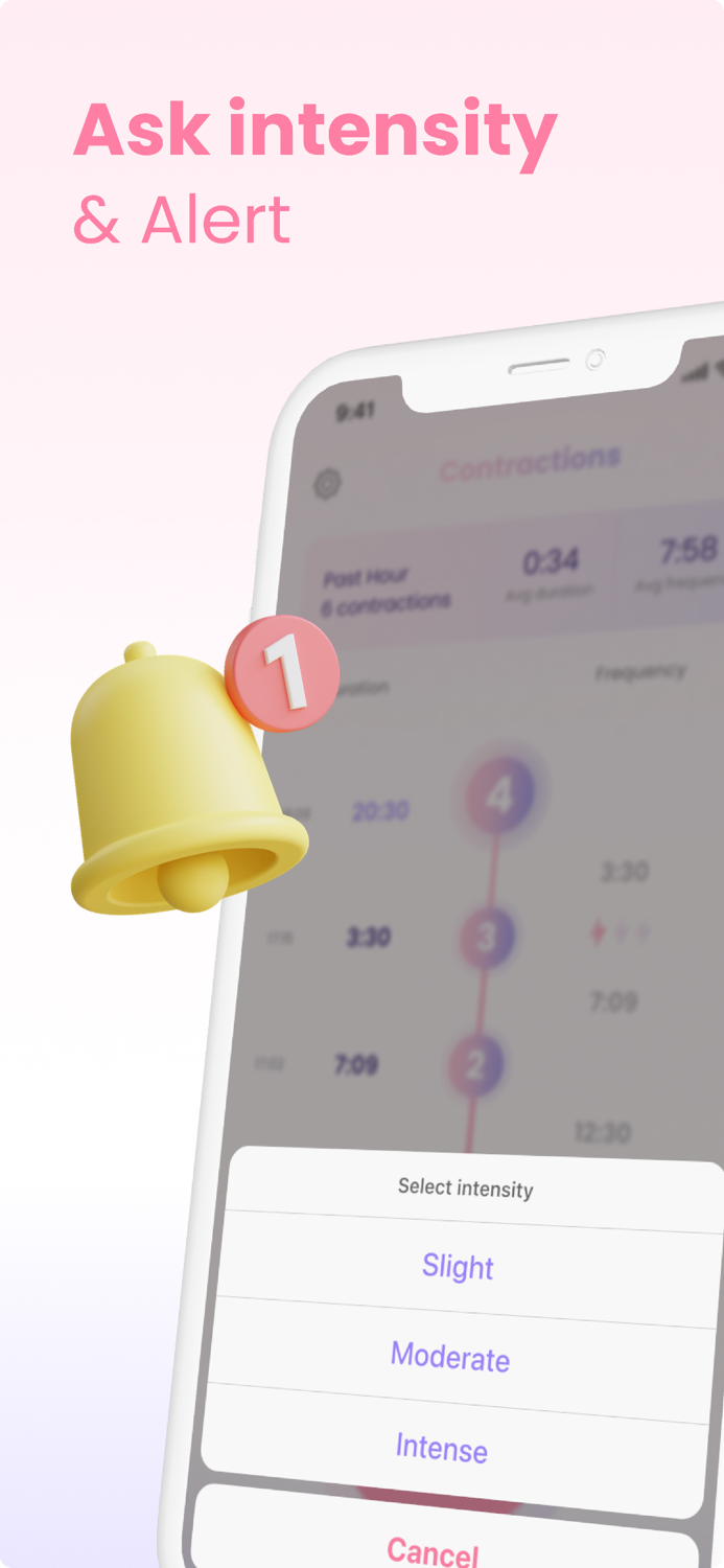 Pregnancy-Contraction Counter⁣