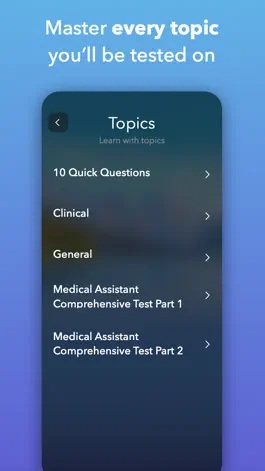 Game screenshot AAMA® CMA Exam Prep 2023 apk