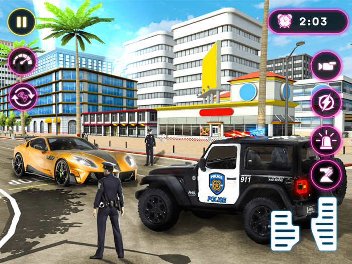 Police Simulator Thief Chase