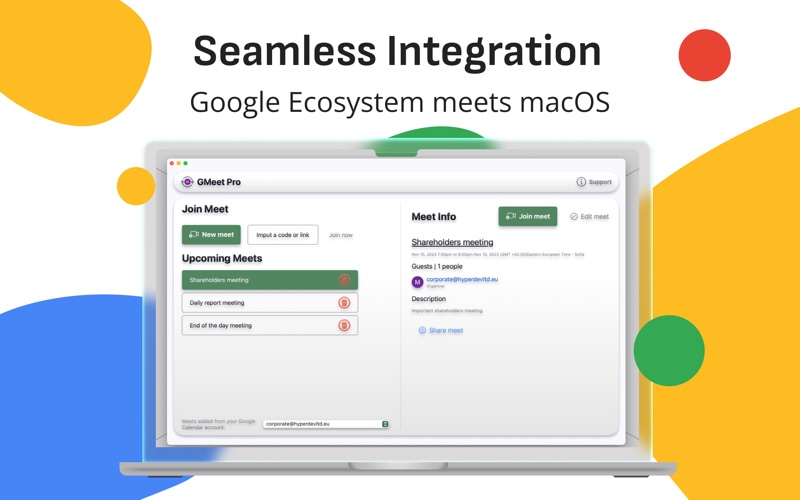 GMeet Pro for Google Meet Screenshot