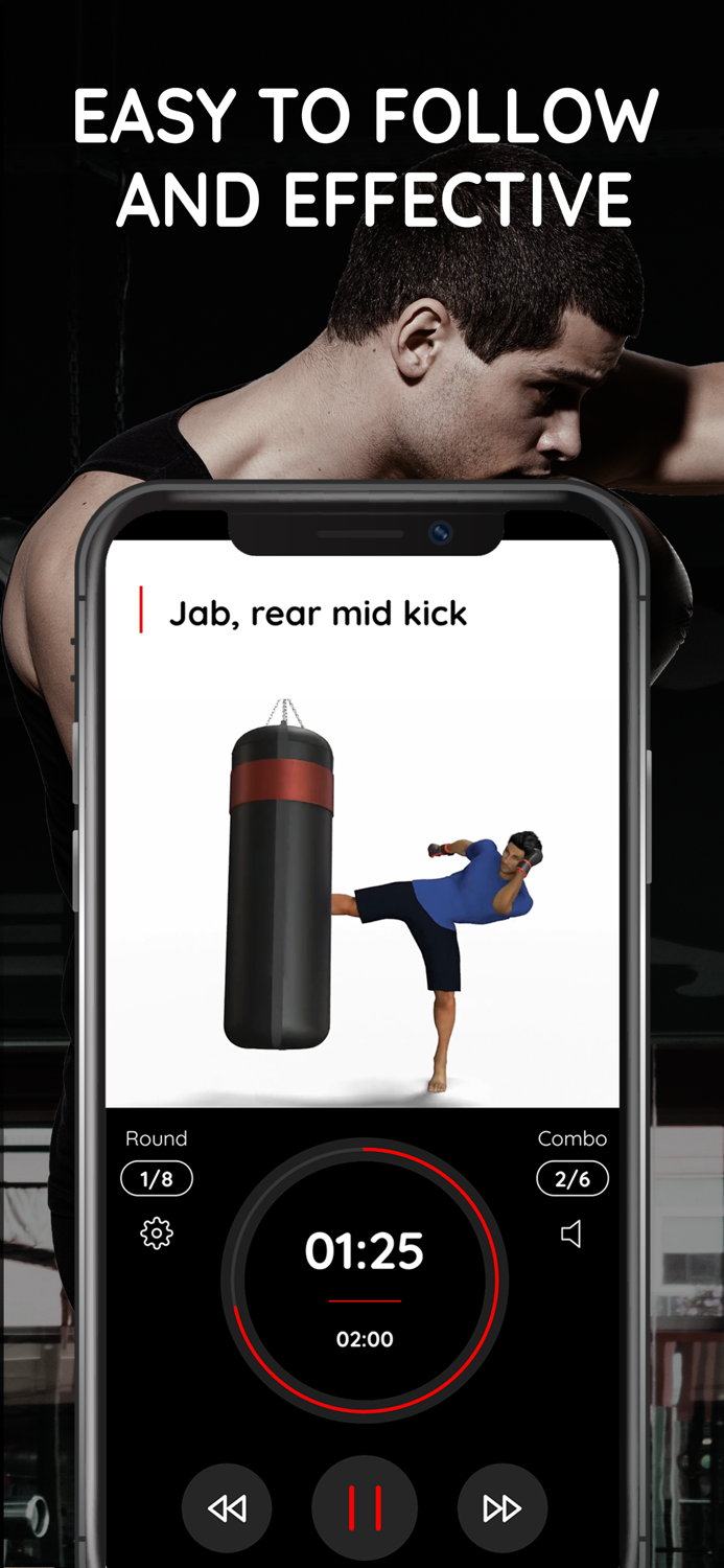 Boxing Workout Bag Training