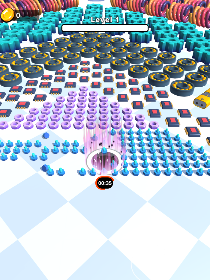 Collect and Race  Hole Master