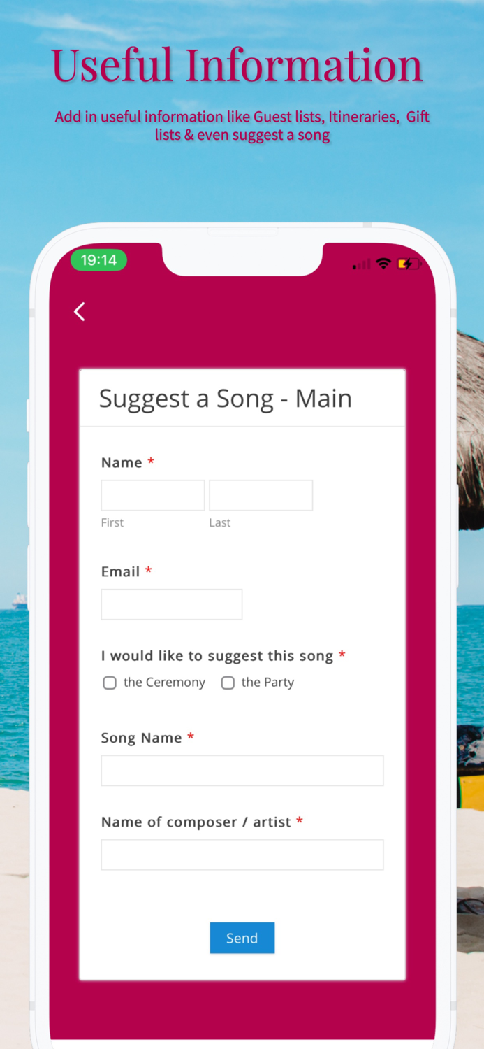 The Wedding Application