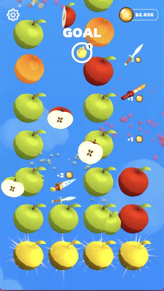 #6. Knife Cut : Merge Hit (iOS) 由: Maksym Kiryanov