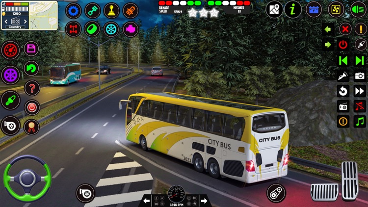 Offroad Bus Simulation Game screenshot-3