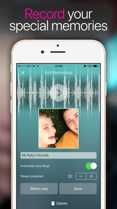 Hear My Baby Heartbeat App Screenshots