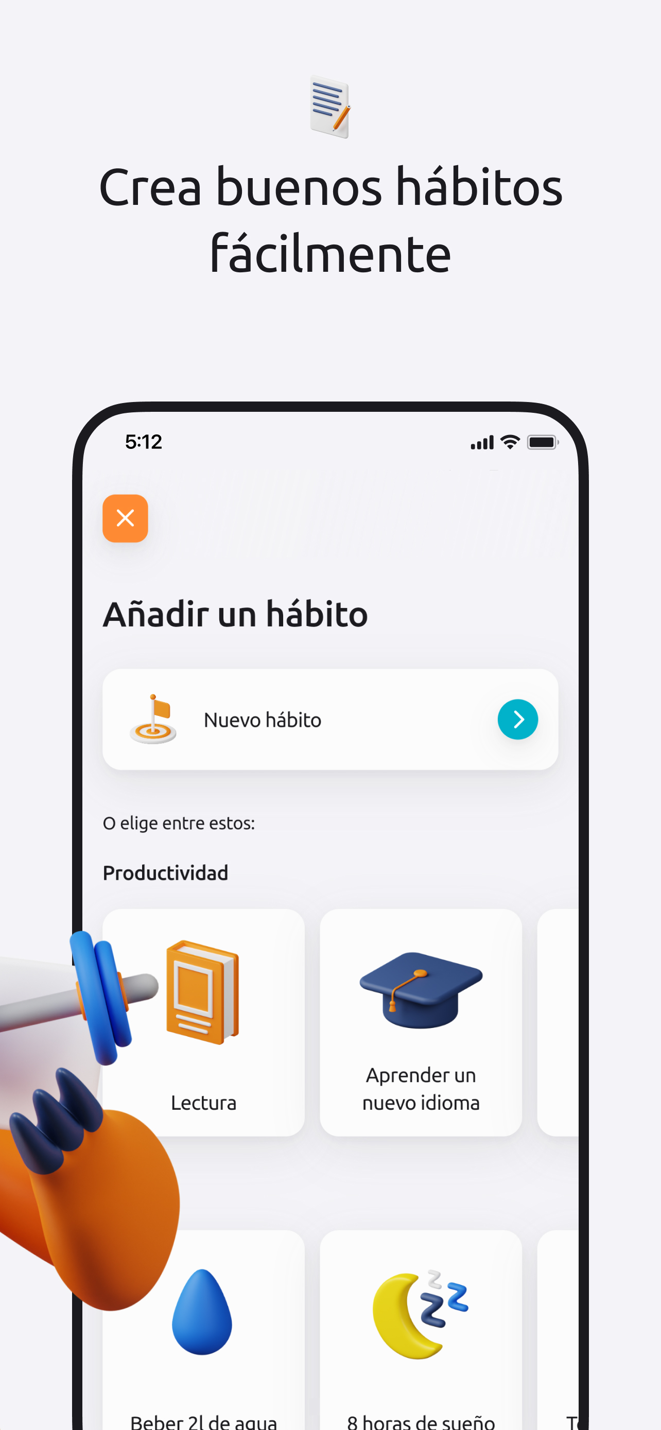 Habitive – Crear Hábitos