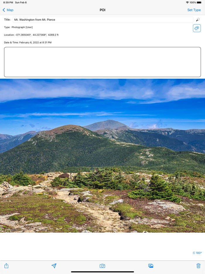 White Mtn Hiker Pemi