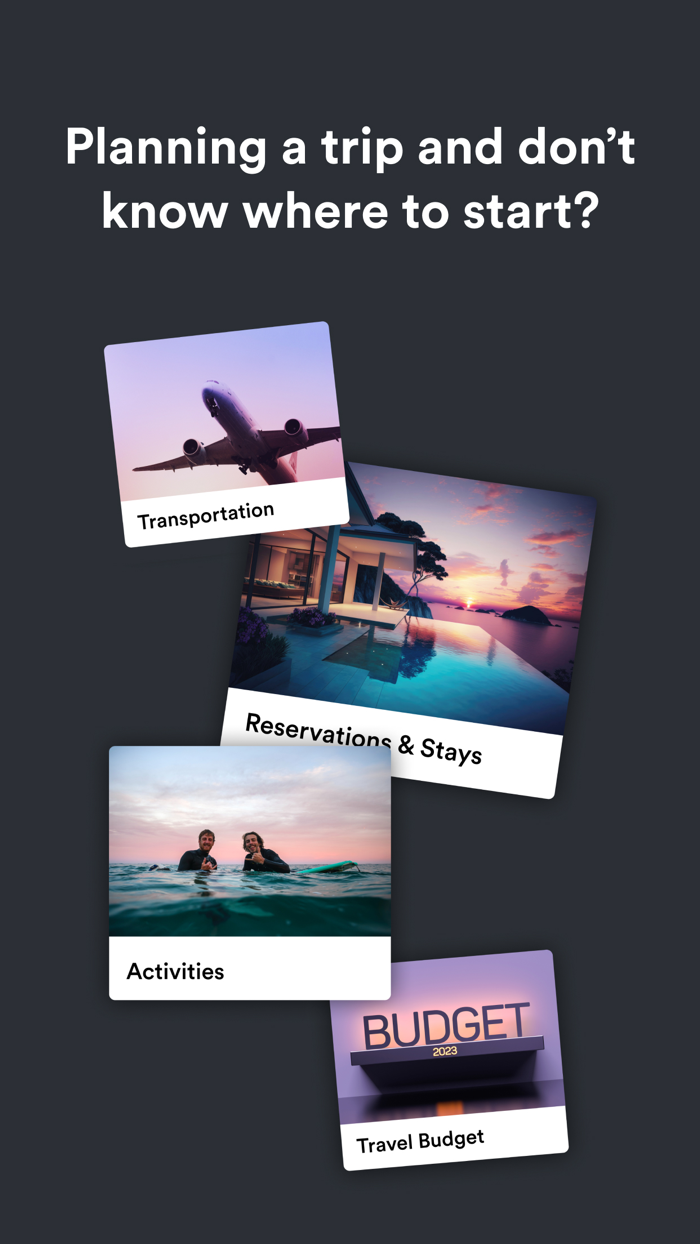 Takeoff Plan Group Trips