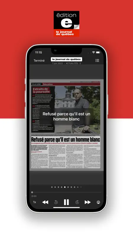 Journal de Québec – EÉdition screenshot 4 of 5