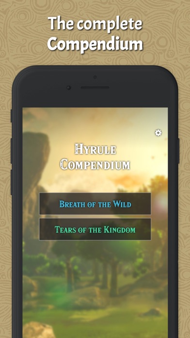Hyrule Compendium Screenshot