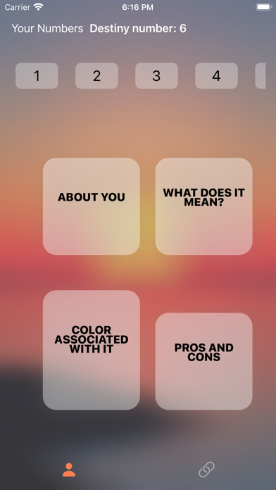 Numerology App Screenshot