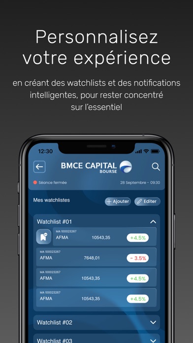 BMCE Capital Bourse Screenshot
