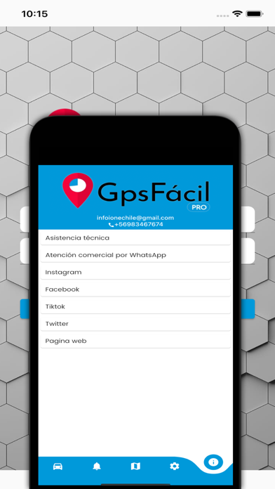 GPS Facil pro Screenshot