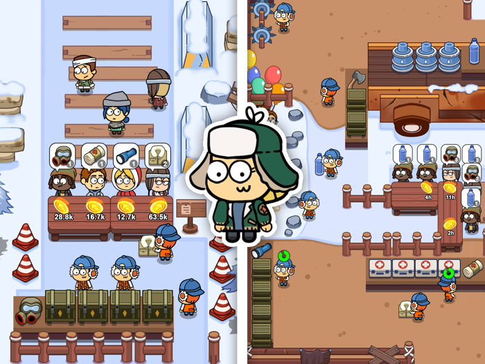 Idle Food Bar Olivia and Oliver