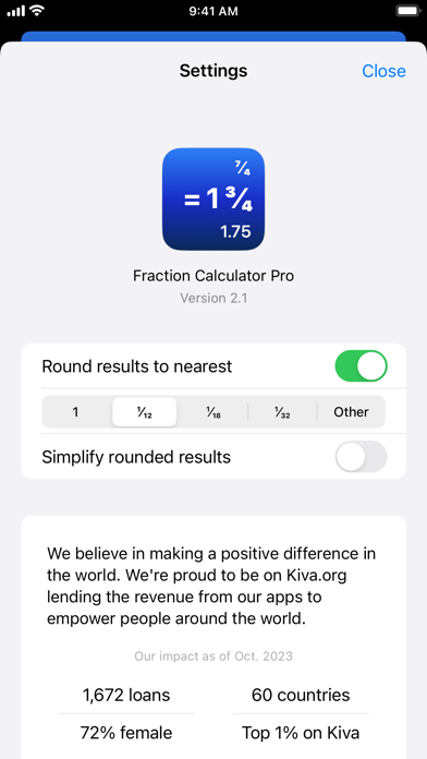 Fraction Calculator Pro Screenshots