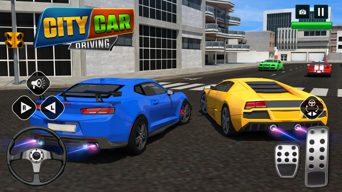 City Car ParkingTaxi Driving