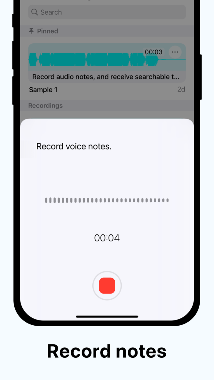 Depict  Audio Notes