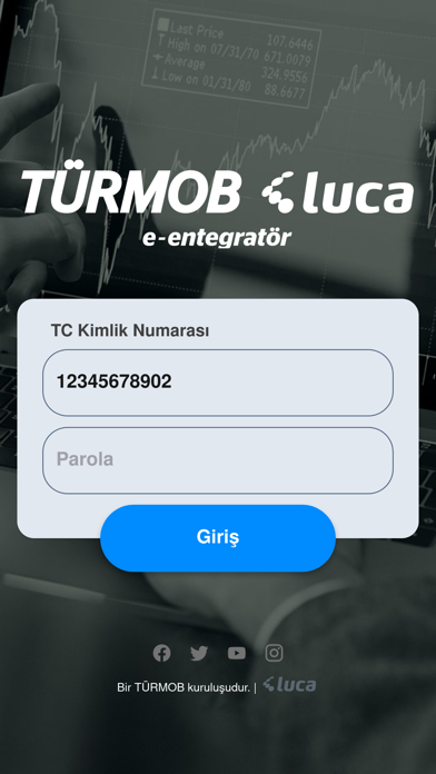 TÜRMOB Luca e-Entegratör Screenshot