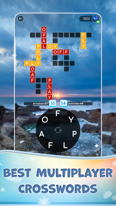 Calming Crosswords Puzzle Screenshot