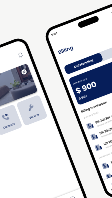Screenshot #1 pour Estate Manager: Tenant App