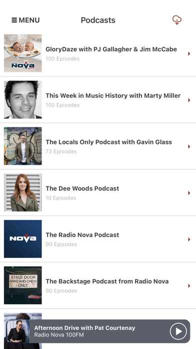 Radio Nova - the brand new app Screenshot