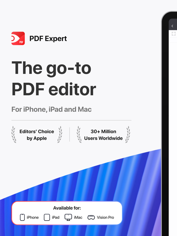 Screenshot #1 for PDF Expert - Editor and Reader