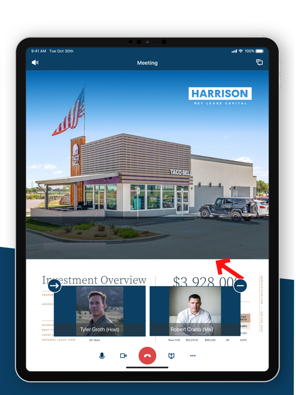 Harrison Net Lease Portal screenshot 4