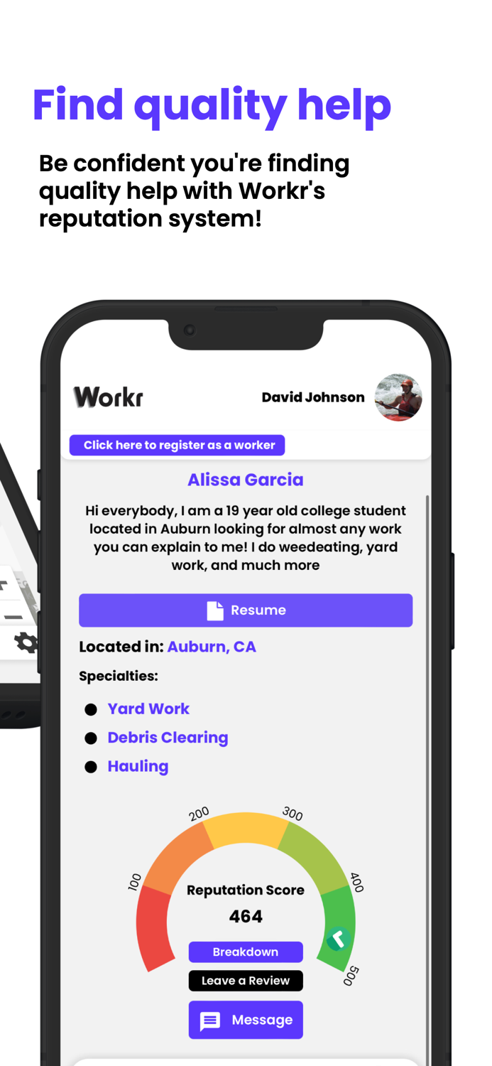 Workr - Tackle Your Odd Jobs